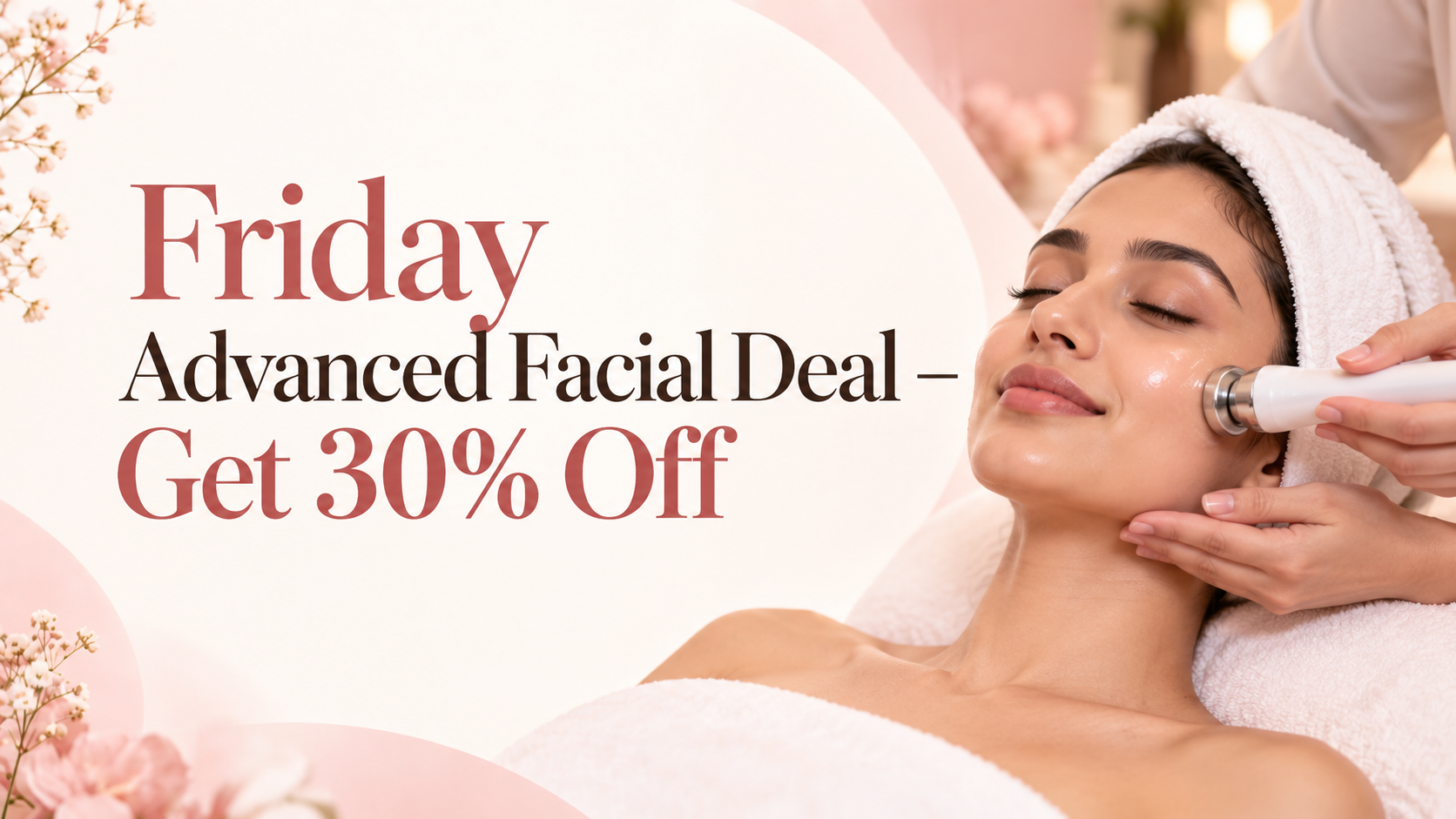 Friday Advanced Facial Deal – Get 30% Off