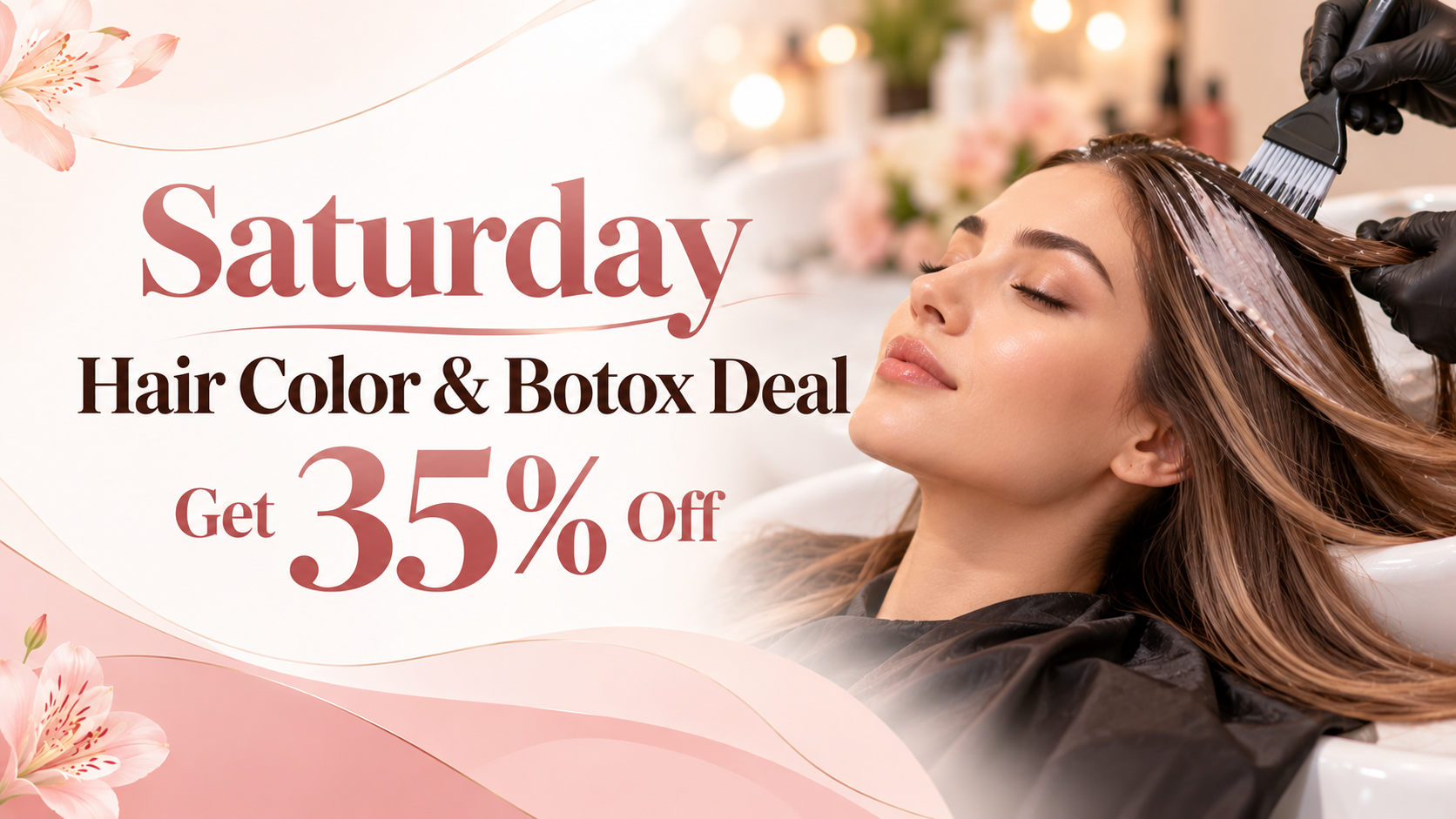Saturday Hair Color & Botox Deal – Get 35% Off