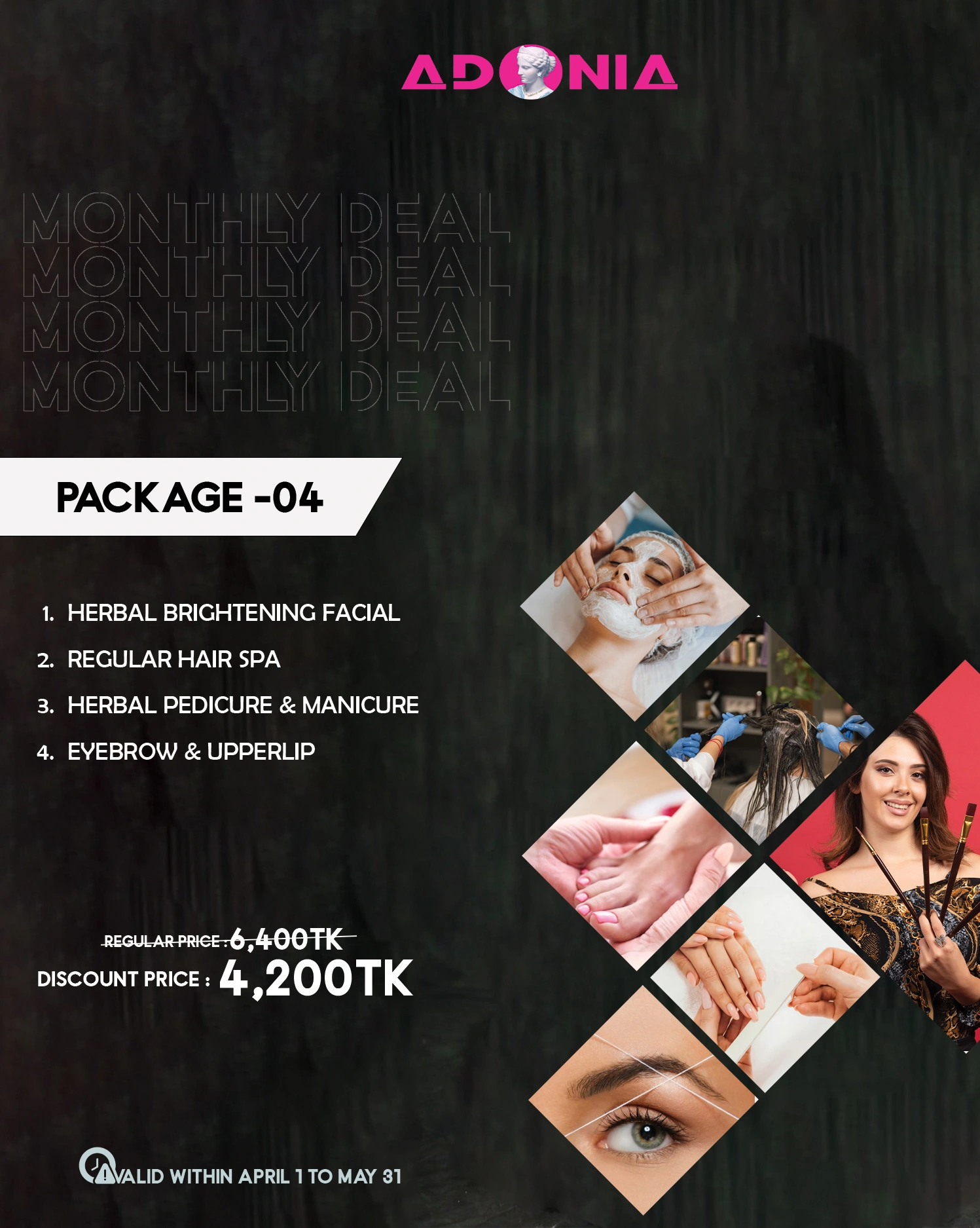 Monthly Package 04: Essential Beauty Care at Best Value